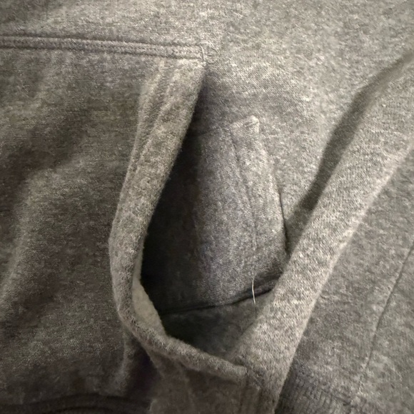 Adidas Gray Hoodie with Red Logo - Picture 7 of 10